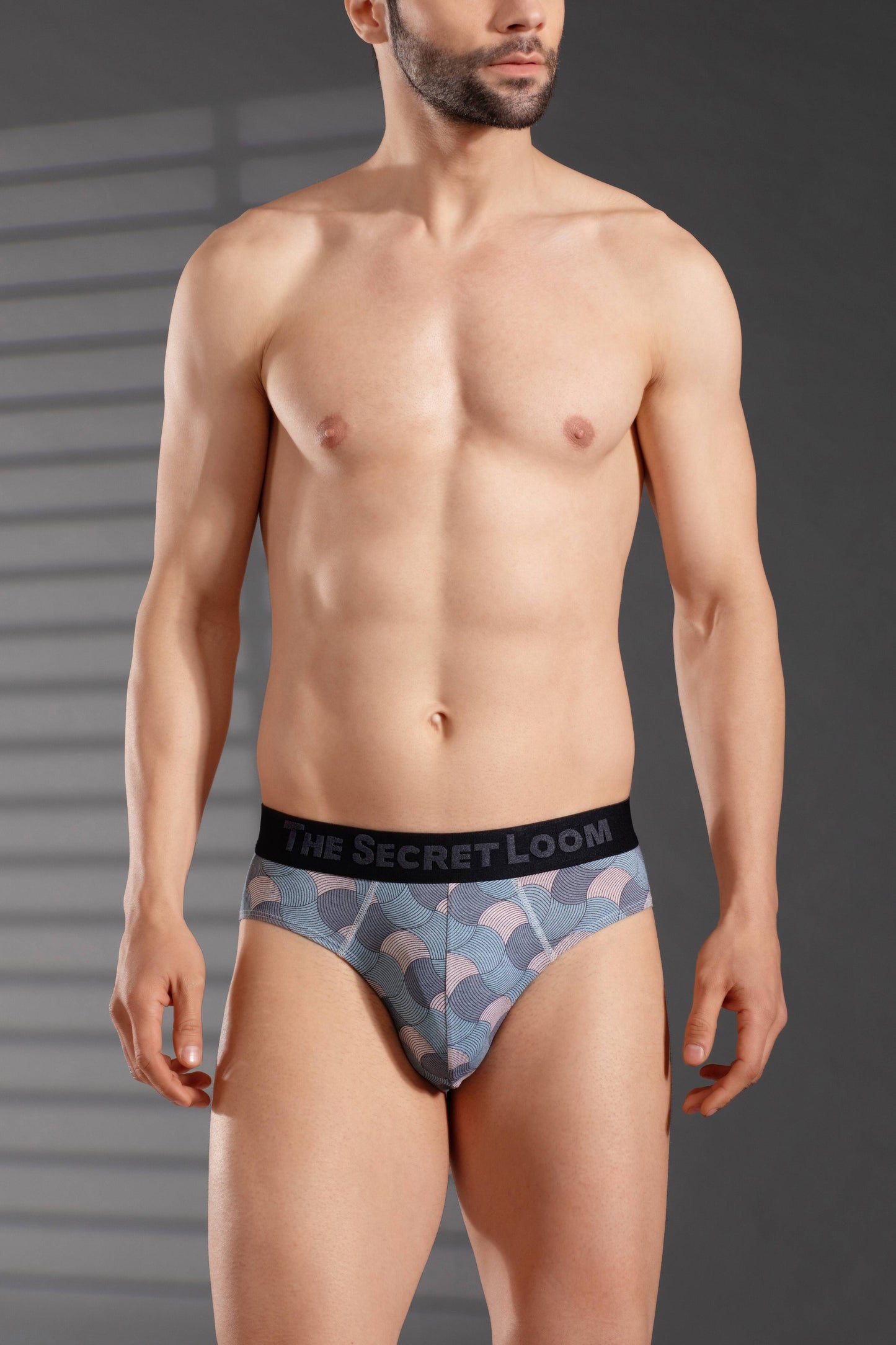 The Secret Loom Men's Brief - 95% Bamboo, 5% Elastane - Premium Underwear- Blue