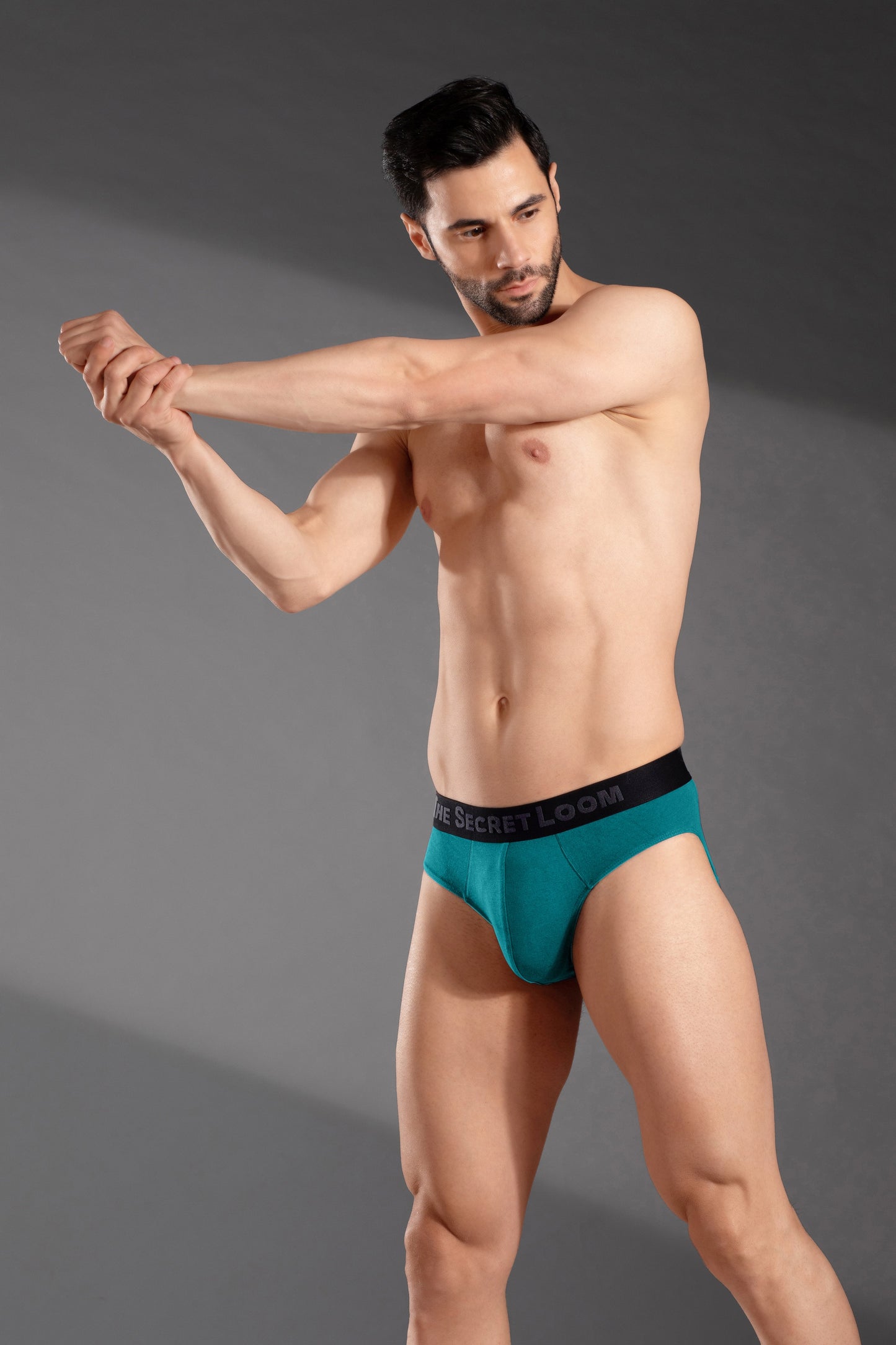 Premium Modal Brief for Men | Super Soft, Breathable & Flexible Underwear-Teal Blue