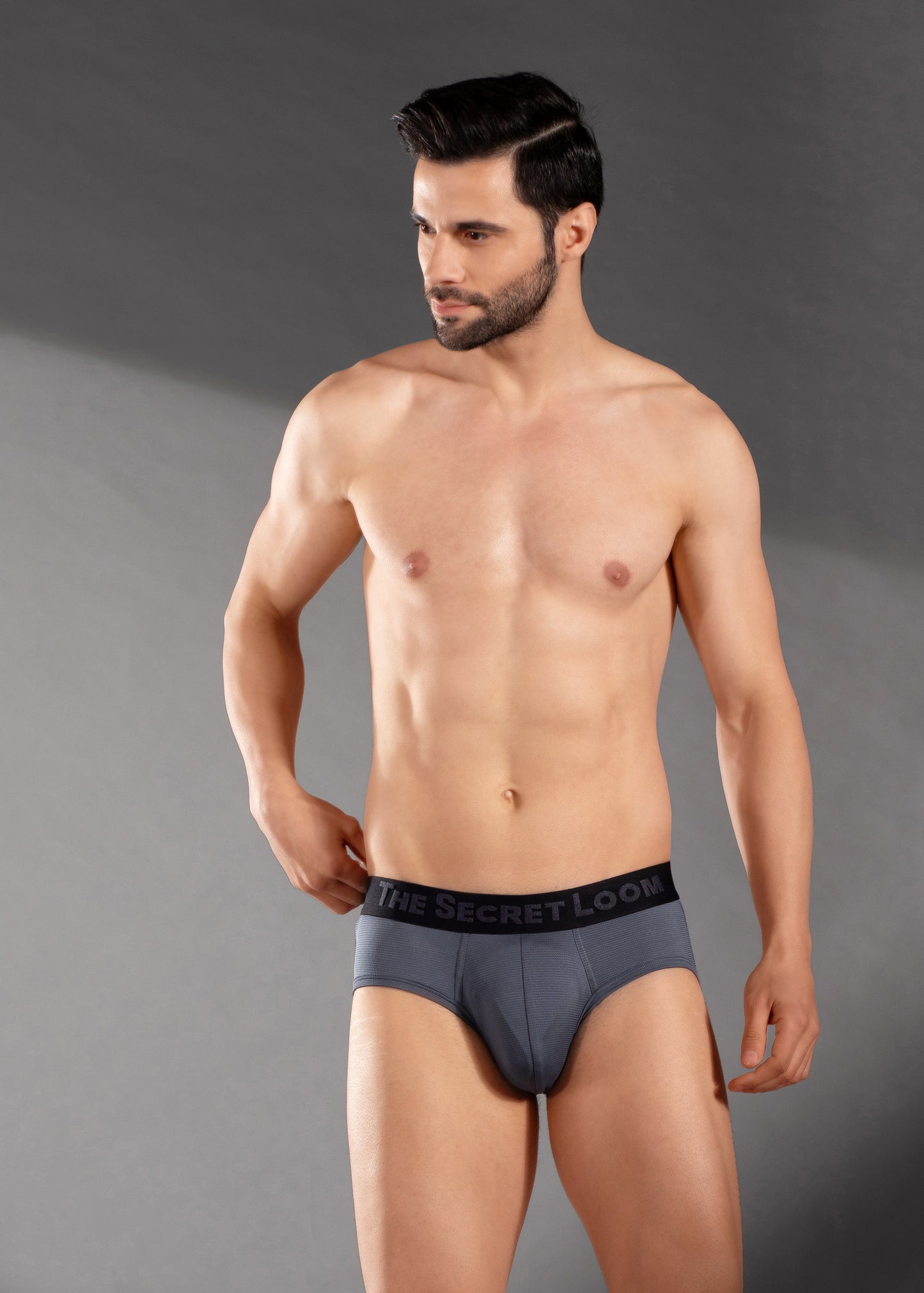 The Secret Loom Women's Hipster - 92% Modal, 8% Elastane - Premium Hipster Panties- Grey