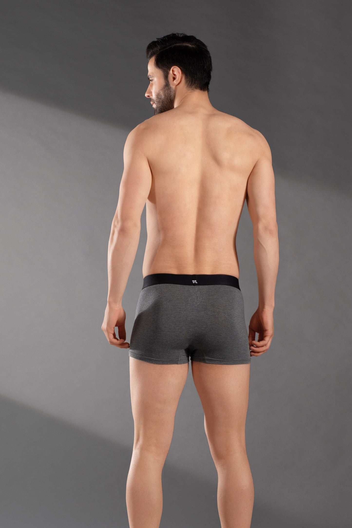 Luxury Flex Modal Trunks | Super Soft, Stretchy & Supportive Men’s Underwear-Grey
