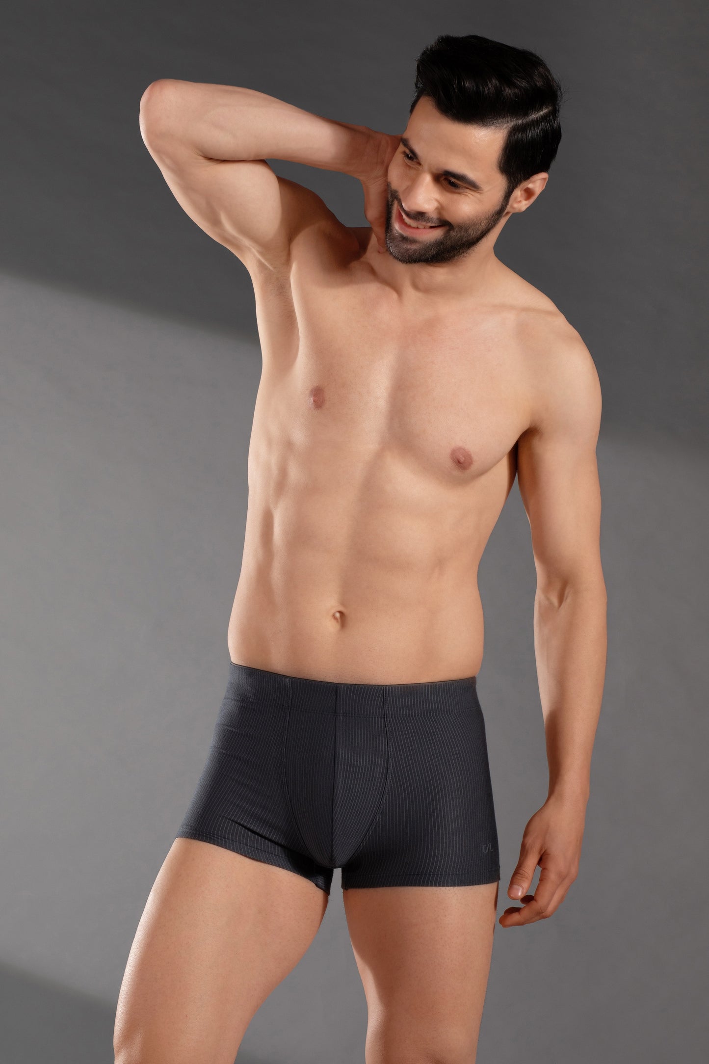 Premium Micro Modal Trunk - Soft, Lightweight & Breathable Men’s Underwear-Grey