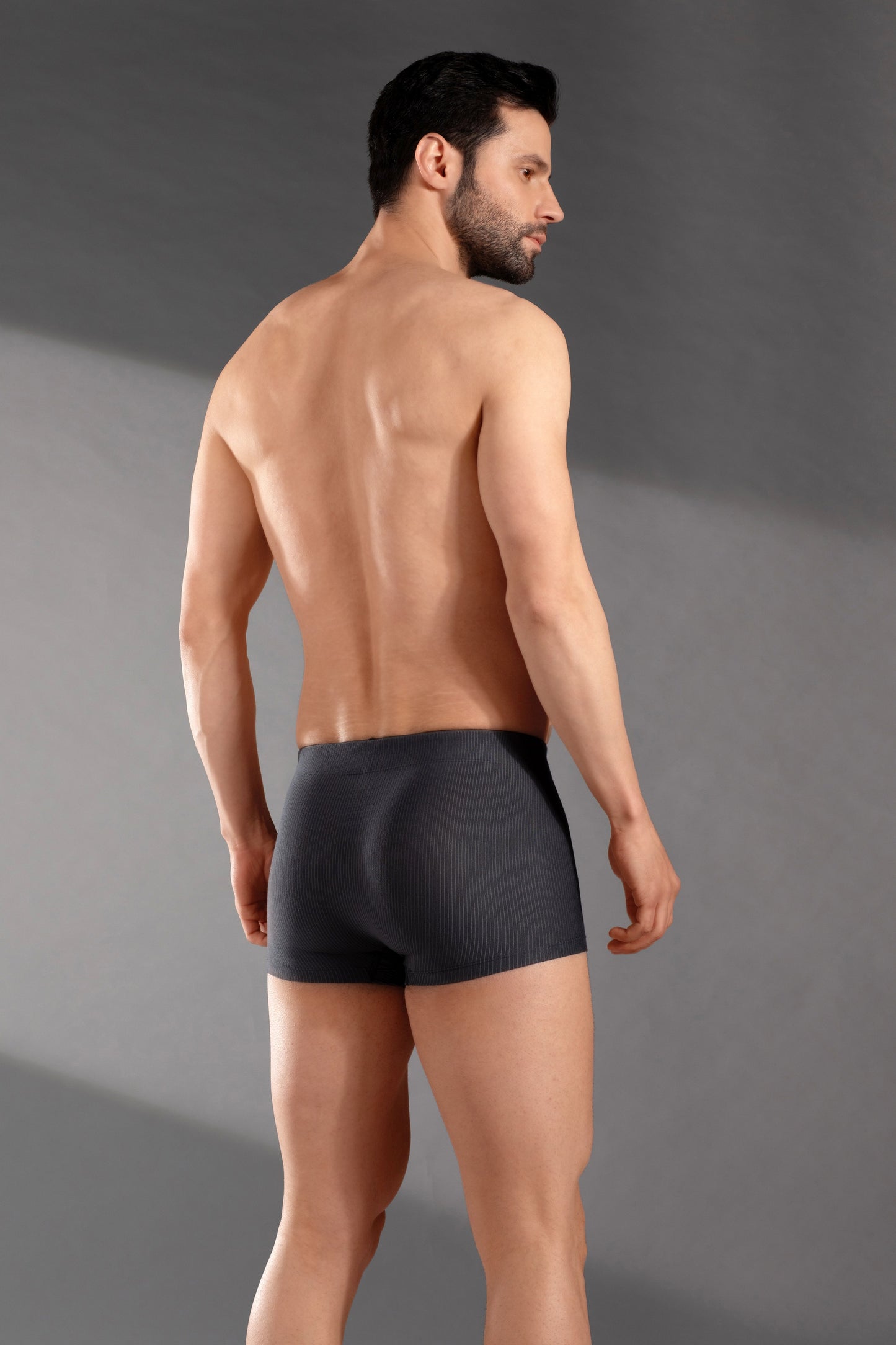 Premium Micro Modal Trunk - Soft, Lightweight & Breathable Men’s Underwear-Grey