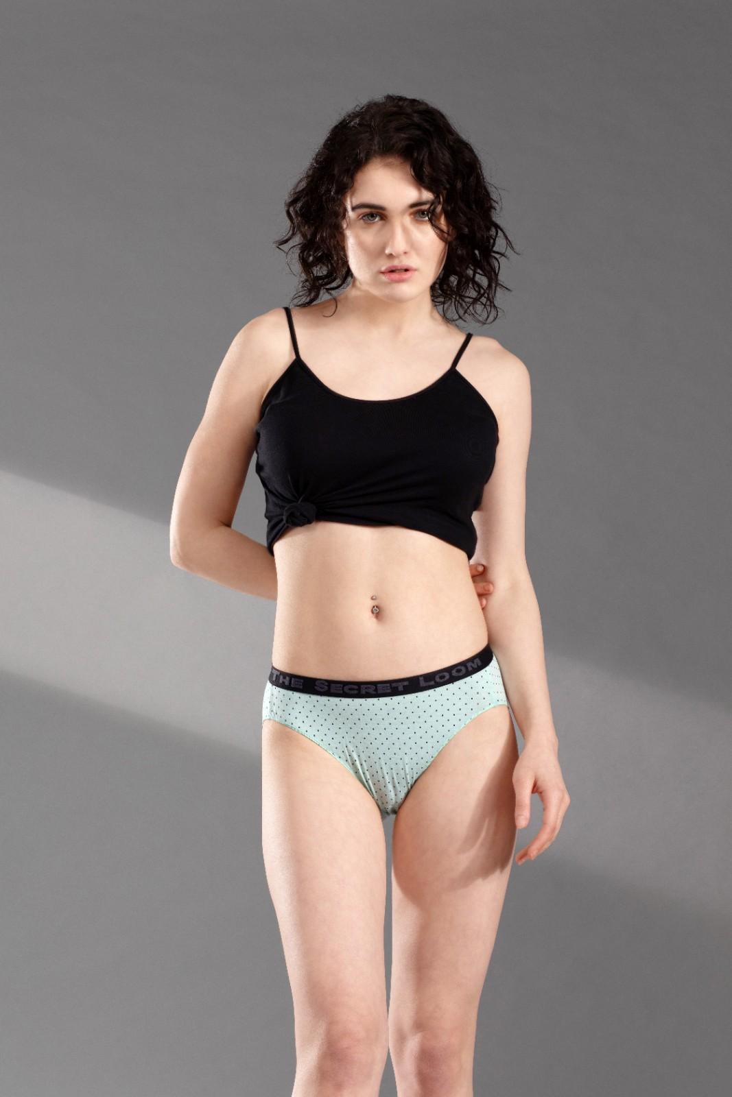 The Secret Loom Women's Bikini - 95% Bamboo, 5% Elastane - Premium Bikini Set- Turquoise