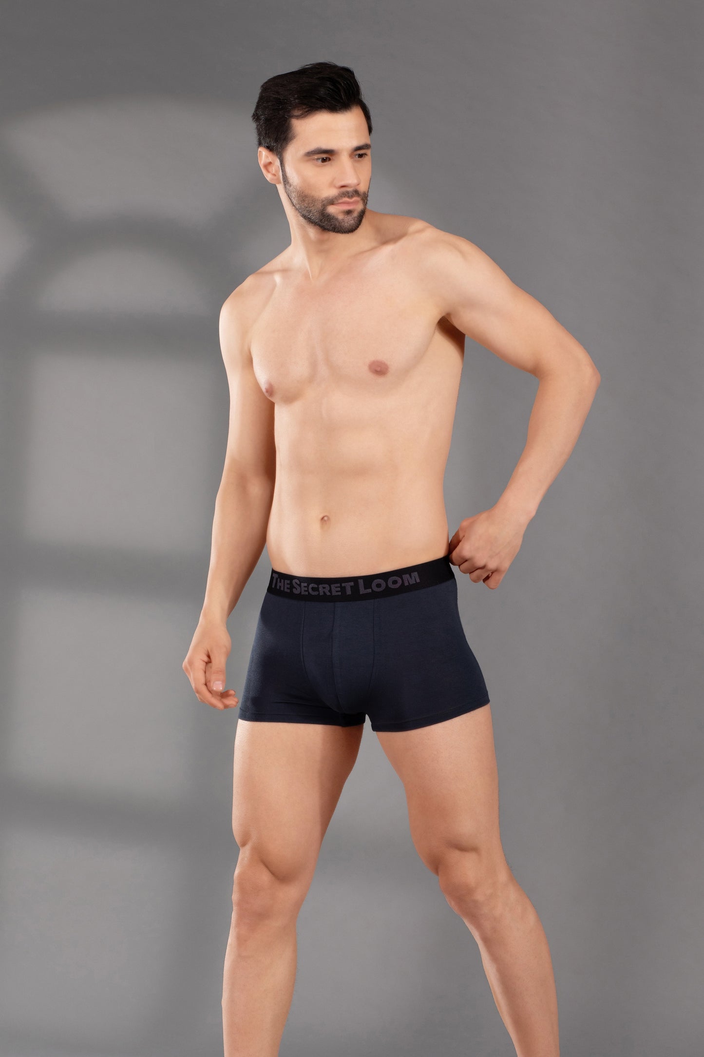 Men’s Micro Modal Trunk - Ultra Soft, Stretchy & Breathable Underwear | Dynamic Flex-Graphite