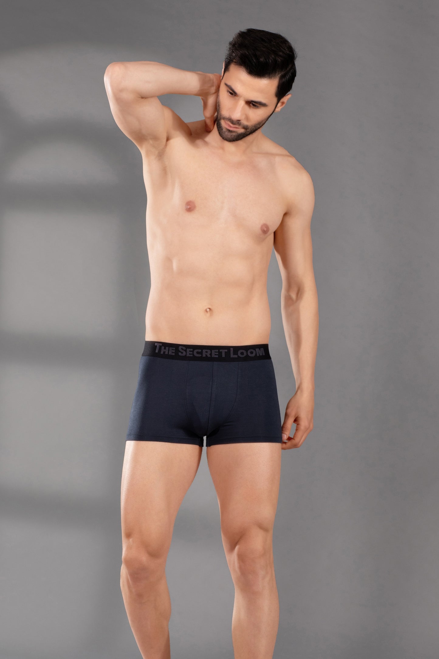 Men’s Micro Modal Trunk - Ultra Soft, Stretchy & Breathable Underwear | Dynamic Flex-Graphite
