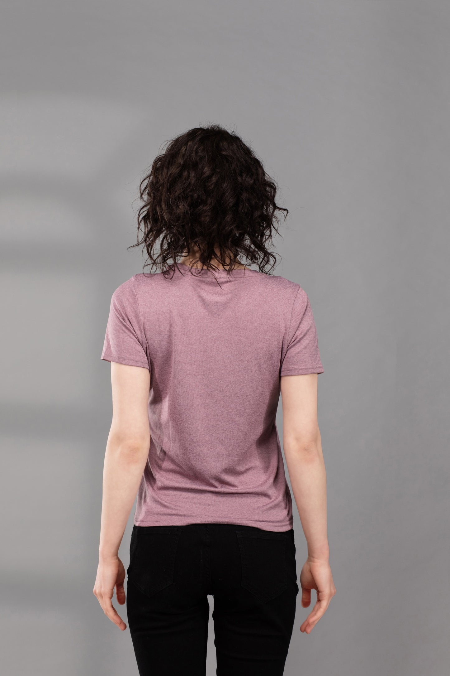 The Secret Loom Female T-Shirt - 100% Polyester Double Cool - Pastle Pink