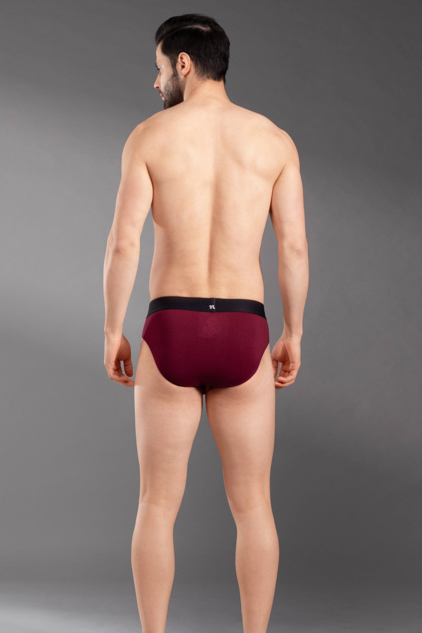 The Secret Loom Men's Brief - 48% Modal, 48% Poly, 4% Elastane - Premium Underwear-Windsor Wine