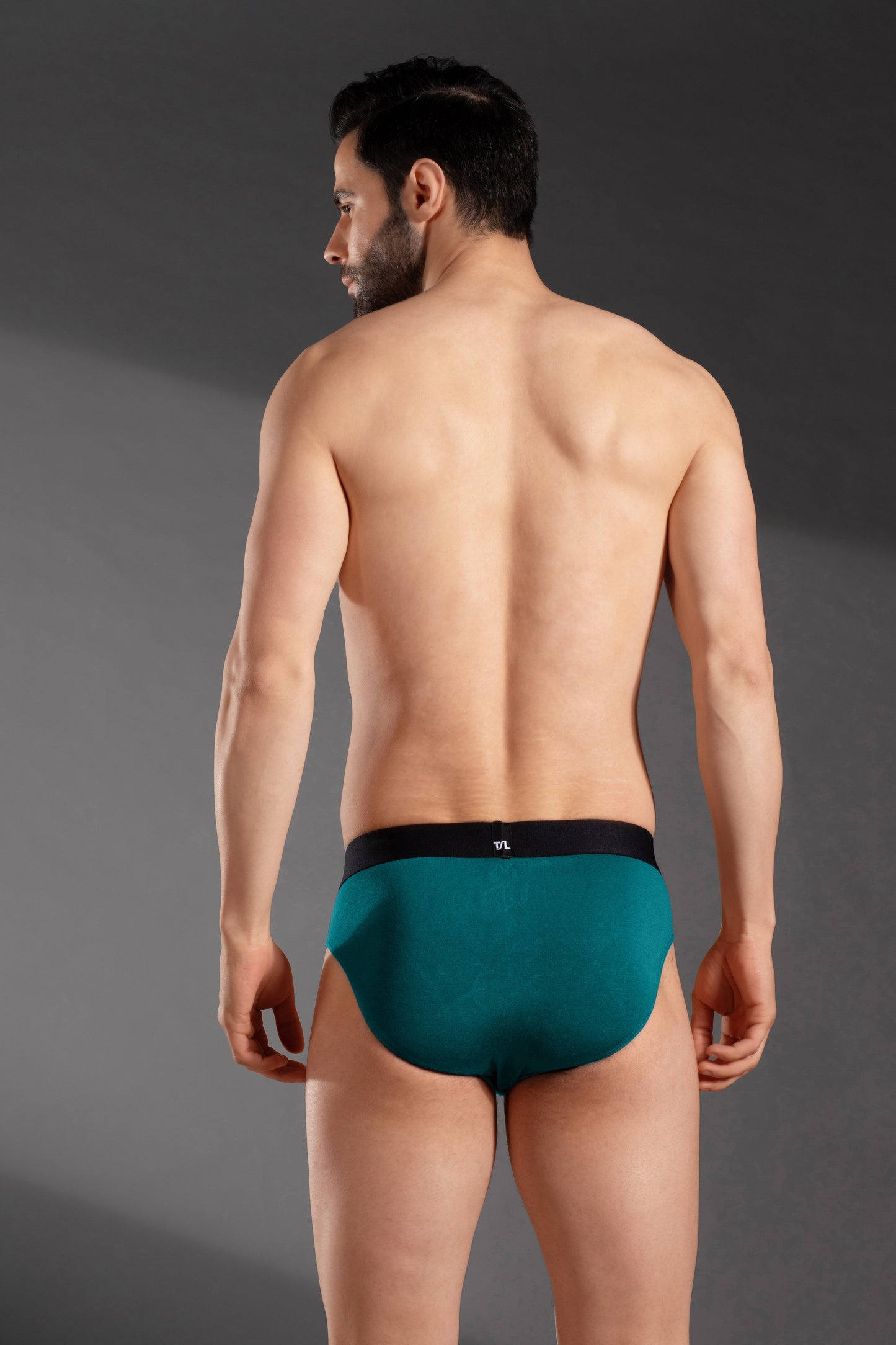Premium Modal Brief for Men | Super Soft, Breathable & Flexible Underwear-Teal Blue