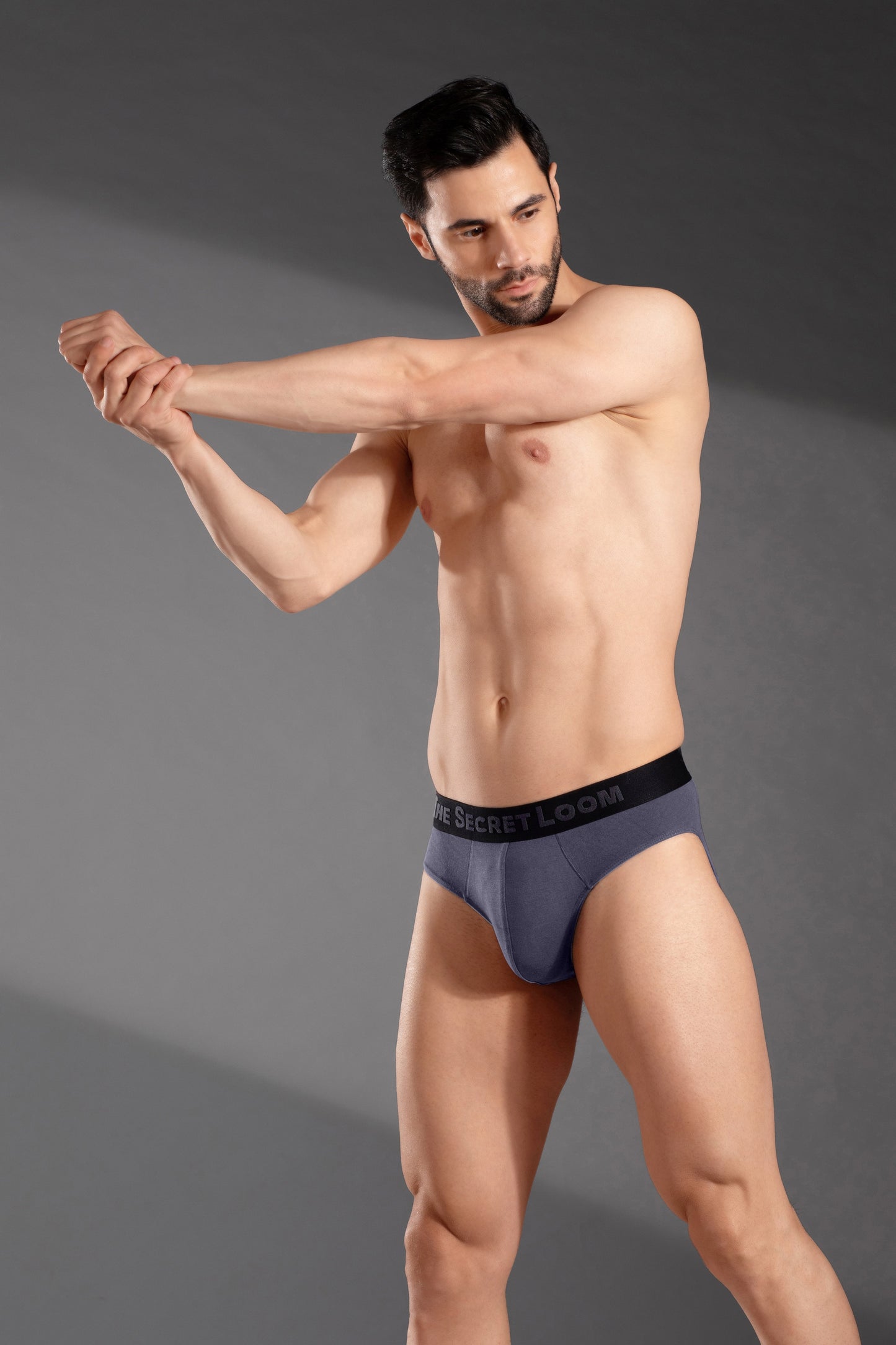 Premium Modal Brief for Men | Super Soft, Breathable & Flexible Underwear-Graphite