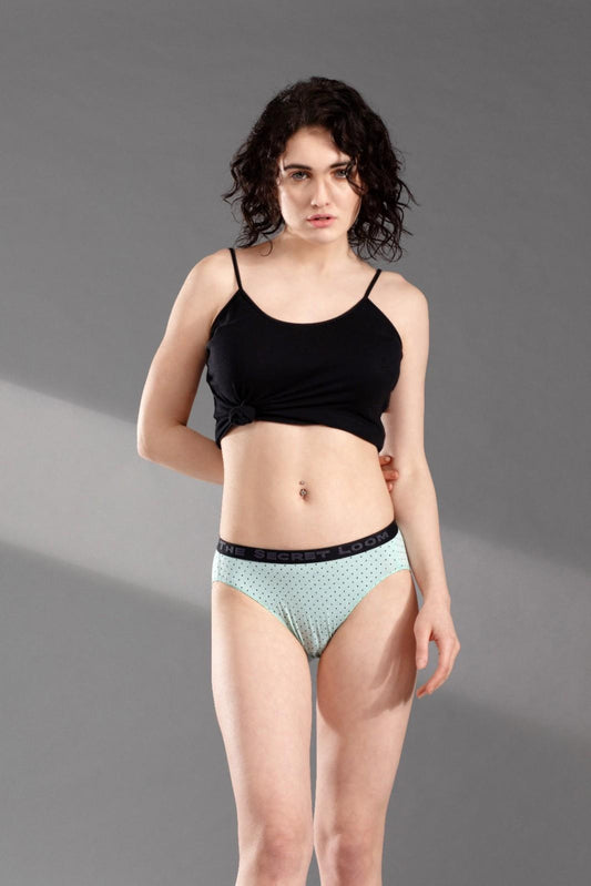 The Secret Loom Women's Bikini - 95% Bamboo, 5% Elastane - Premium Bikini Set- Turquoise